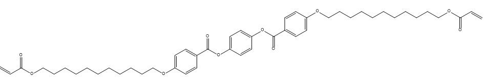 1,4-亚苯基双(4-((11-(丙烯酰氧基)十一烷基)氧基)苯甲酸酯）
