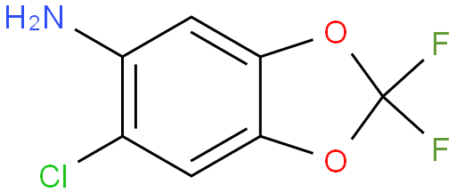 6-氯-2,2-二氟-苯并[1,3]二氧代L-5-胺