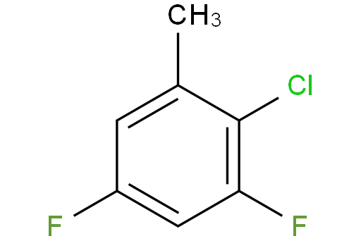 2-氯-1，5-二氟-3-甲基苯