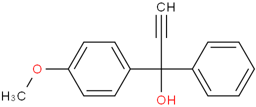 1-(4-甲氧基苯基)-1-苯基丙-2-炔-1-醇