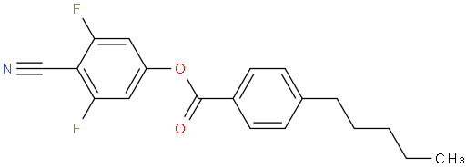 4-戊基苯甲酸-4-氰基-3,5-二氟苯酯