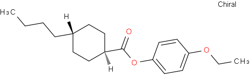 反-4-丁基环己烷甲酸对乙氧基苯酚酯