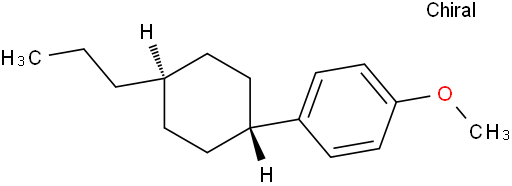 1-甲氧基-4-(反式-4-丙基环己基)苯