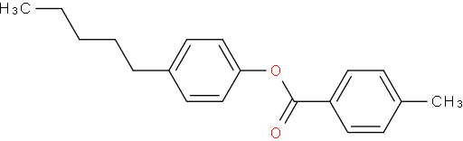 4-甲基苯甲酸对戊基苯酚酯