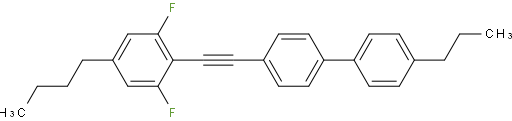 4-[2-(4-丁基-2,6-二氟苯基)乙炔基]-4'-丙基-1,1'-联苯