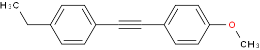1-乙基-4-[(4-甲氧苯基)乙炔基]苯