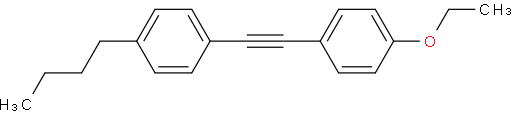 1-丁基-4-[2-(4-乙氧苯基)乙炔基]苯