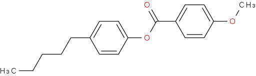 4-甲氧基苯甲酸-4-戊基苯酯