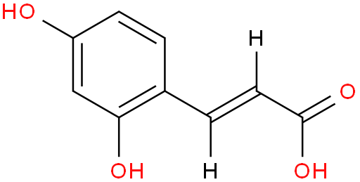 2,4-二羟基肉桂酸