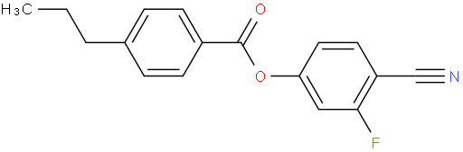 4-正丙基苯甲酸-3-氟-4-氰基苯酯