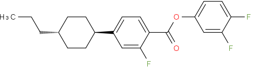 反式-2-氟-4-(4-丙基环己基)苯甲酸 3,4-二氟苯基酯