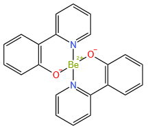 BE(PP)2 二(2-羟基苯基吡啶)合铍