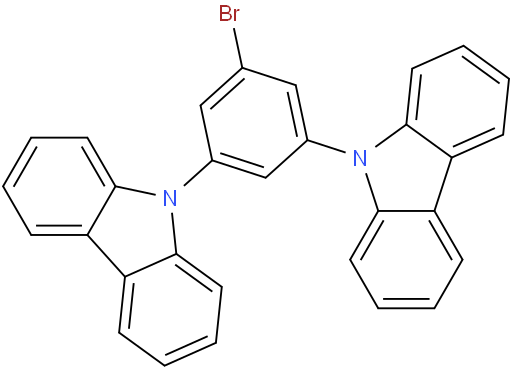 9,9'-(5-溴-1,3-亚苯基)双(9H-咔唑)