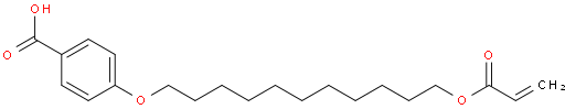 4-(11-丙烯酰氧基十一基氧基)苯甲酸