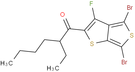 4,6-二溴-3-氟-2-(1-(2-乙基己酮))-噻吩并[3,4-B]噻吩