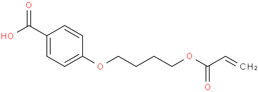 4-(4-(丙烯酰氧基)丁氧基)苯甲酸