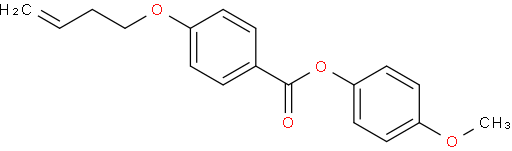 4-(3-丁烯氧基)苯甲酸-4-甲氧苯酯