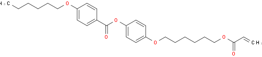 4-（6-丙烯氧基-己-1-基-氧基）苯基4-（己氧基）苯甲酸酯