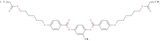 1,4-双-[4-(6-丙烯酰氧基己氧基)苯甲酰氧基]-2-甲基苯