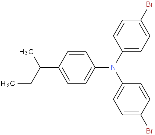 4-溴-N-(4-溴苯基)-N-(4-仲丁基苯基)苯胺