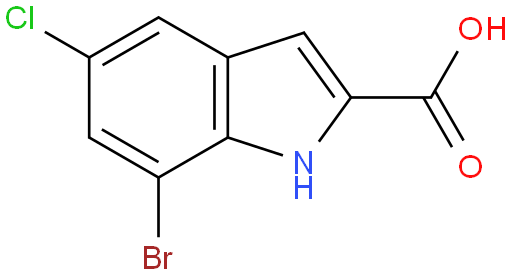 5-氯-7-溴吲哚-2-羧酸乙酯