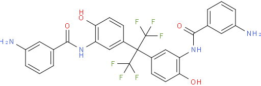 2,2-双[3-(3-氨基苯甲酰氨基)-4-羟基苯基]六氟丙烷