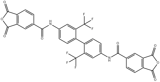 N-[4-[4-[(1,3-二氧-2-苯并呋喃-5-羰基)氨基]-2-(三氟甲基)苯基]-3-(三氟甲基)苯基]-1,3-二氧-2-苯并呋喃-5-甲酰胺