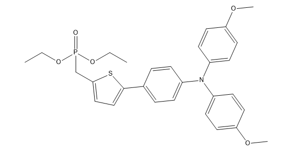（5-（4-（双（4-甲氧基苯基）氨基）苯基）噻吩-2-基）甲基）膦酸二乙酯