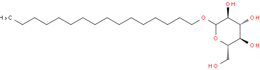 十六烷基Β-D-吡喃葡萄糖苷