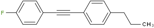 1-氟-4-((4-丙基苯基)乙炔基)苯