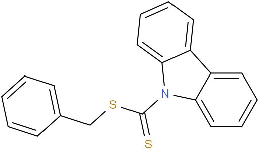 9H-咔唑-9-甲酰连二硫酸苄酯