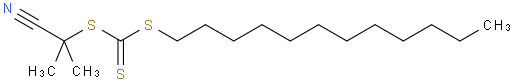 2-氰基丙烷-2-基十二烷基三硫代碳酸酯