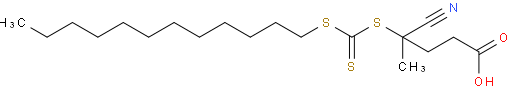 4-氰基-4-[[(十二烷硫基)硫酮甲基]硫基]戊酸