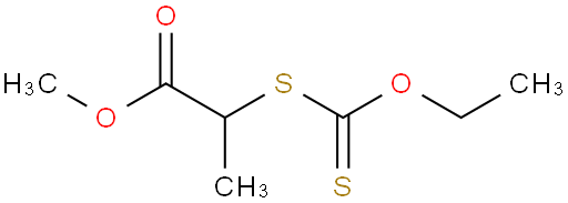 2-((乙氧基硫代羰基)硫代)丙酸甲酯