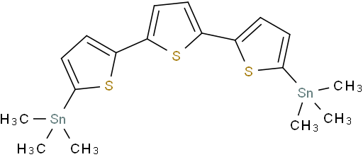 5,5''-双(三甲基甲锡烷基)-2,2':5',2''-三联噻吩