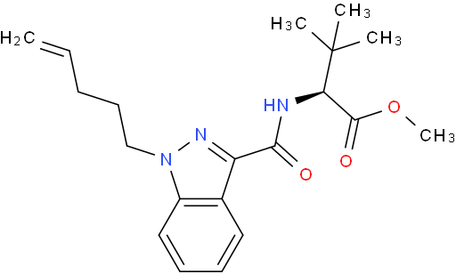3-甲基-N-[[1-(4-戊烯-1-基)-1H-吲唑-3-基]羰基]-L-缬氨酸甲酯