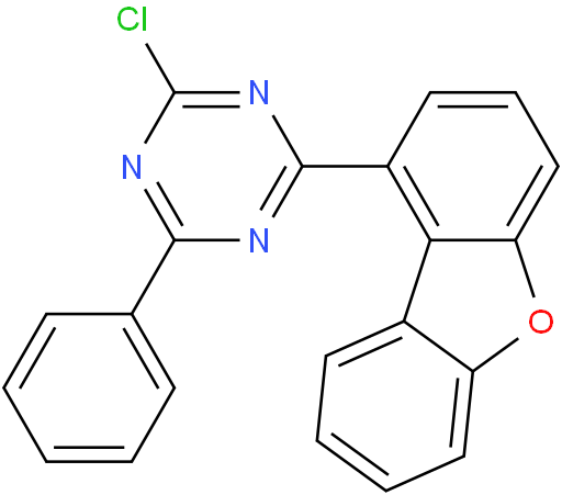 2-氯-4-（二苯并[b，d]呋喃-1-基）-6-苯基-1,3,5-三嗪