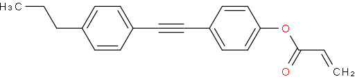 4-((4-丙基苯基)乙炔基)苯基丙烯酸酯