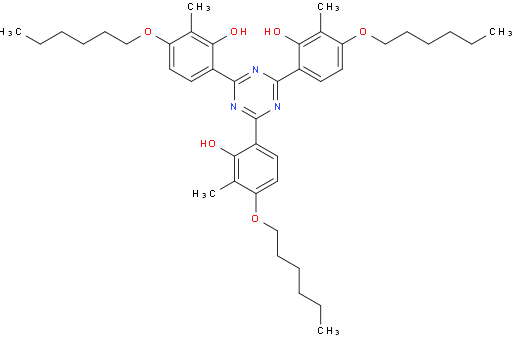 2,2',2''- (1,3,5-三嗪-2,4,6-三基)三[5-(己氧基)-6-甲基]苯酚