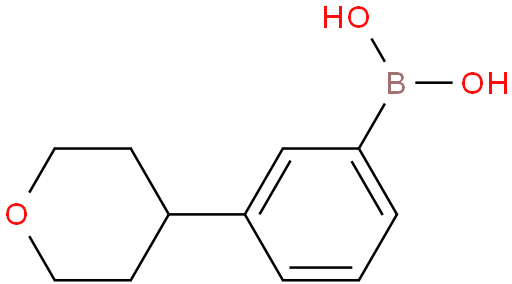 B-[3-（四氢-2H-吡喃-4-基）苯基]硼酸