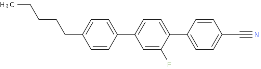 2'-氟-4''-戊基-[1,1'：4'，1''-三联苯]-4-甲腈