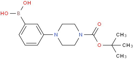 （3-[4-（叔丁氧羰基）哌嗪-1-基]苯基）硼酸