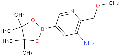 2-甲氧基-5-(4,4,5,5-四甲基-1,3,2-二氧杂环戊硼烷-2-基)吡啶-3-胺