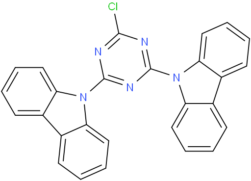 9,9-(6-氯-1,3,5-三嗪-2,4-二基)双(9H-咔唑)