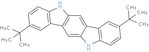 2,8-雙(1,1-二甲基乙基)-5,11-二氫-吲哚並[3,2-b]咔唑