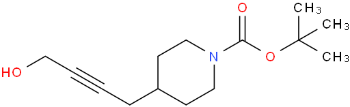 4-(4-羟基丁-2-炔-1-基)哌啶-1-羧酸叔丁酯