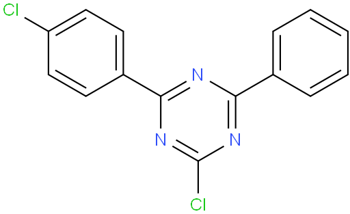 2-氯-4-(4-氯苯基)-6-苯基-1,3,5-三嗪