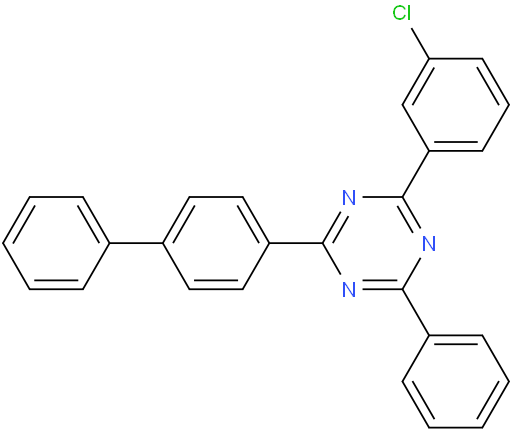 2-联苯-4-基-4-(3-氯苯基)-6-苯基-[1,3,5]三嗪