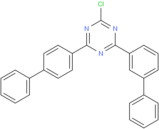 2-氯-4-(3-联苯基)-6-(4-联苯基)-1,3,5-三嗪