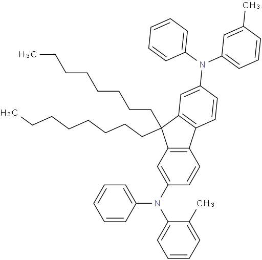 N,N'-双(3-甲基苯基)-N,N'-双(苯基)-9,9-二辛基芴